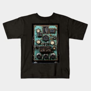 Cold War Control Panel - Technology Kids T-Shirt